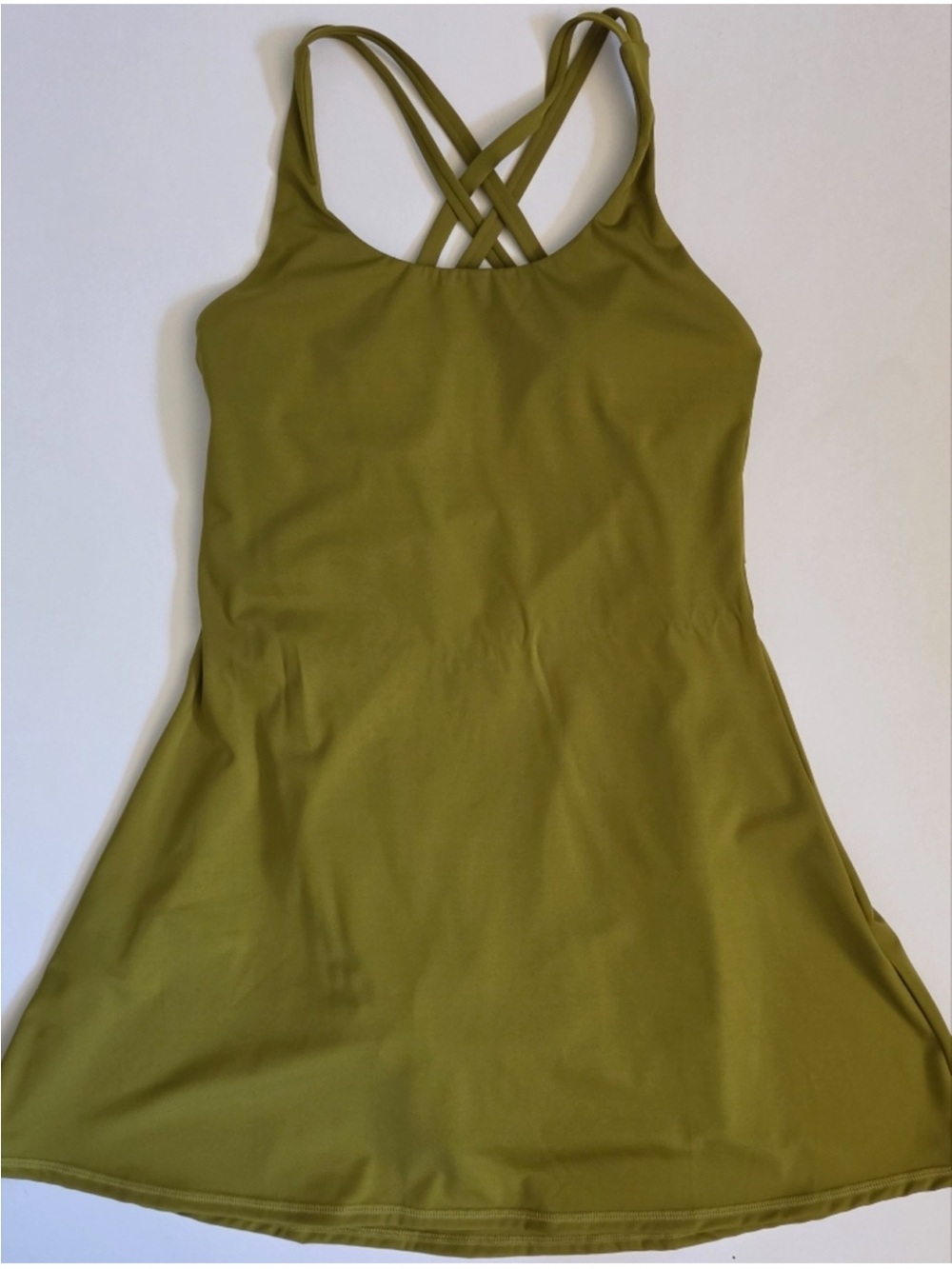 BuffBunny Olivia Olive Dress 🫒